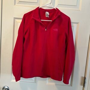 The North Face Vibrant Red Fleece Pullover